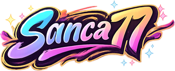 Logo sanca77 berwarna cerah